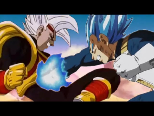 Ssj2 Majin Vegeta VS Super Saiyan Blue Evolution Vegeta(魔人ベジータVSブルーエボリューションベジータ)  