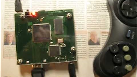 Raptor old M$-DOS game @ BlackPrism game console ( TMS320C6745 )