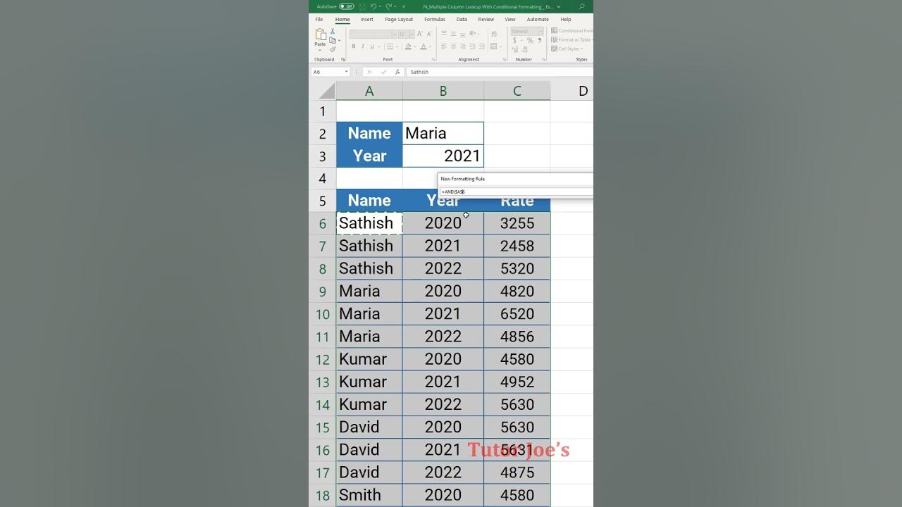 Simplify Data Analysis with Multiple Column Conditional Formatting in ...