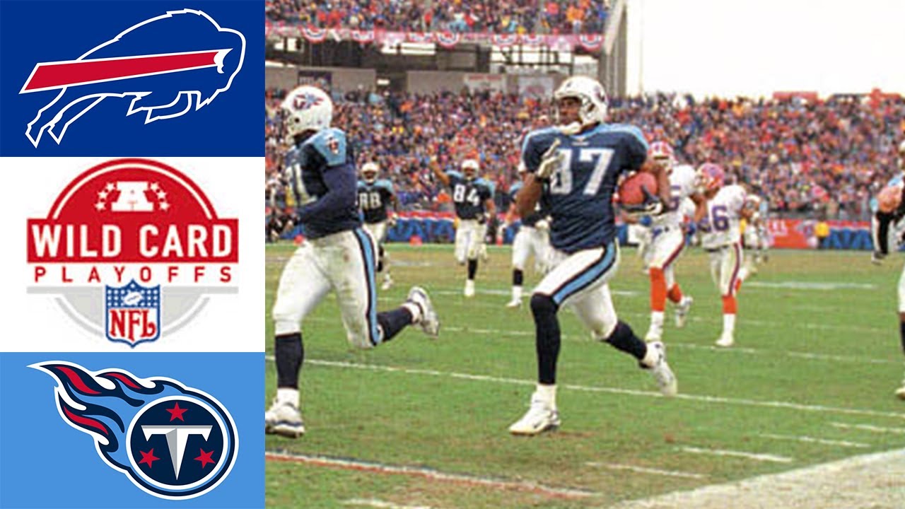 The Music City Miracle Bills vs Titans 1999 AFC Wild Card YouTube