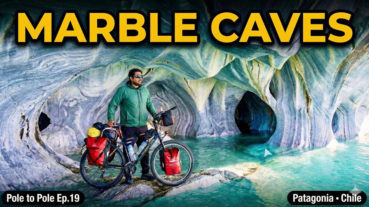 Marble Caves Chile 🇨🇱 | Patagonia’s Unreal Blue Caves (Pole to Pole Ep.19)