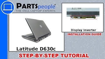 Dell Latitude D630c (PP24L) Display Inverter How-To Video Tutorial