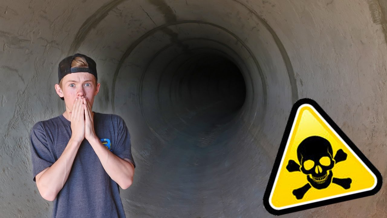 ATTACKED INSIDE HAUNTED TUNNEL!