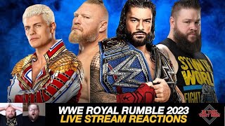 WWE Royal Rumble 2023 LIVESTREAM REACTIONS | 2023 WWE Royal Rumble
