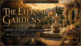 The Eternal Gardens 🏛️ 2 Hours of Elegant Piano & Cello | Classical Music for Focus & Relaxation