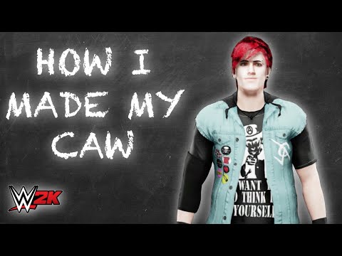 How I Made My CAW Jimmy Caine (Updated) - WWE 2K19