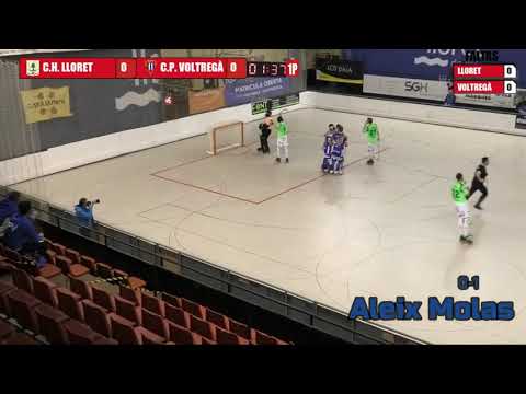 Resum gols CH Lloret - CP Voltregà Stern motor (3-3) #OKLligaM
