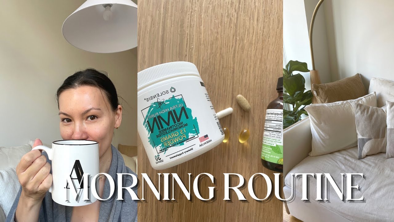 my anti-aging morning routine as a 30 yr old ft. solensis NMN powder 