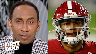 Should the Jets draft DeVonta Smith with the No. 2 pick? First Take debates