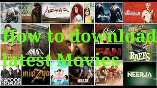 How to download latest movie