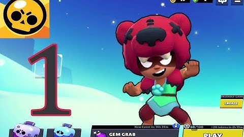Brawl Stars - Gameplay Walkthrough part 1- Shelly gameplay (iOS, Android)