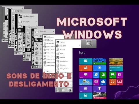 WINDOWS 1 a 10: SONS DE LOGIN E LOGOFF (startup and shutdown)