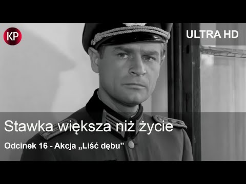 Stawka Większa Niż Życie (1968) | 4K | Odcinek 16 | Kultowy Polski Serial | Hans Kloss | Za Darmo