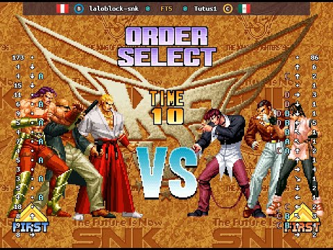 The King of Fighters '96 - 🇵🇪 laloblock-snk(B) vs 🇲🇽 Tutus1(C) | Fightcade (2026-01-28 01:46 UTC)