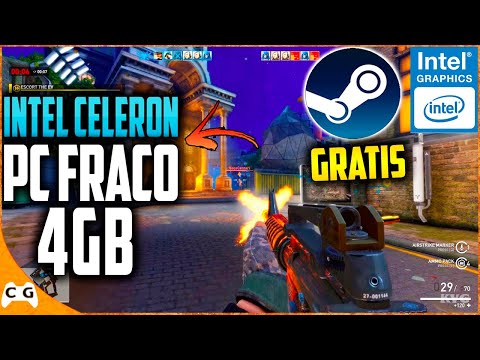 NOVO JOGO DE FPS DA STEAM PARA PC FRACO 4GB DE RAM INTEL HD SEM PLACA DE  VÍDEO - Hired Ops 