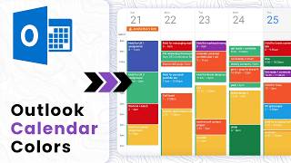 How to Color Code Your Outlook Calendar (Organize by Color)