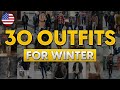 Styleguide 30 outfits for winter  styling for men