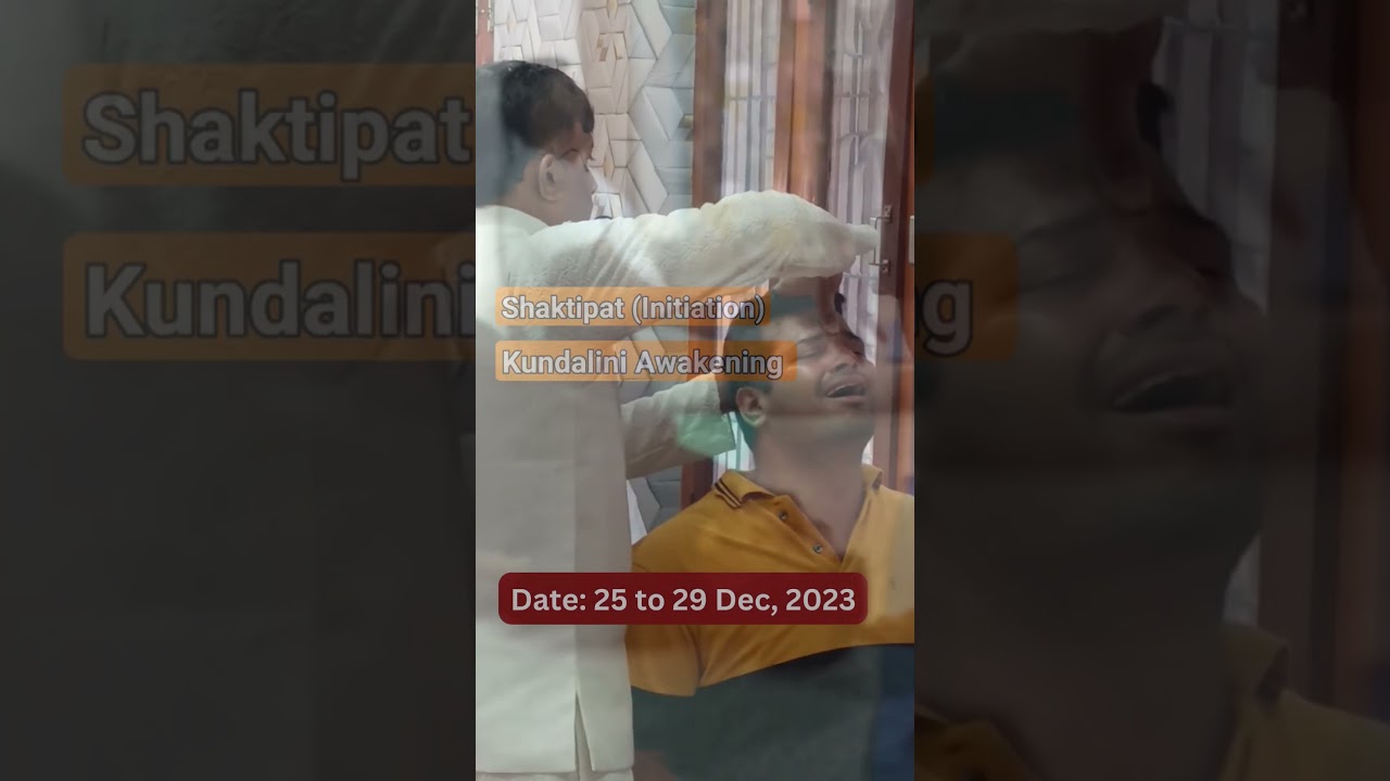 Shaktipat Awakening of Kundalini Shibir in Ahmedabad by Guru Arhant - 