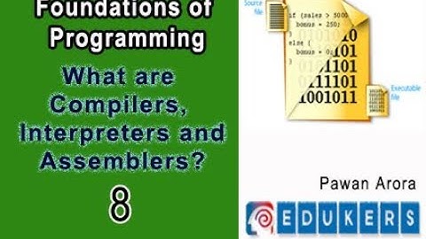 What are Compilers, Interpreters and Assemblers?