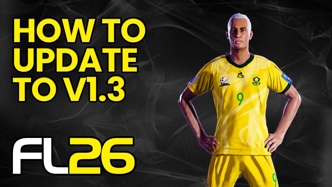 How to update Football Life 2026 to v1.3 (FL26)