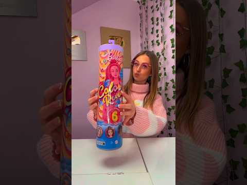 [ASMR] UNBOXING A GIANT *RAINBOW SWIRL* MYSTERY WATER REVEAL BARBIE!!😍🌈☀️💦 #Shorts