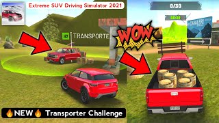 Extreme SUV Driving Simulator 2021 - 🔥NEW🔥 TRANSPORTER SUV Challenge - Android Gameplay screenshot 5