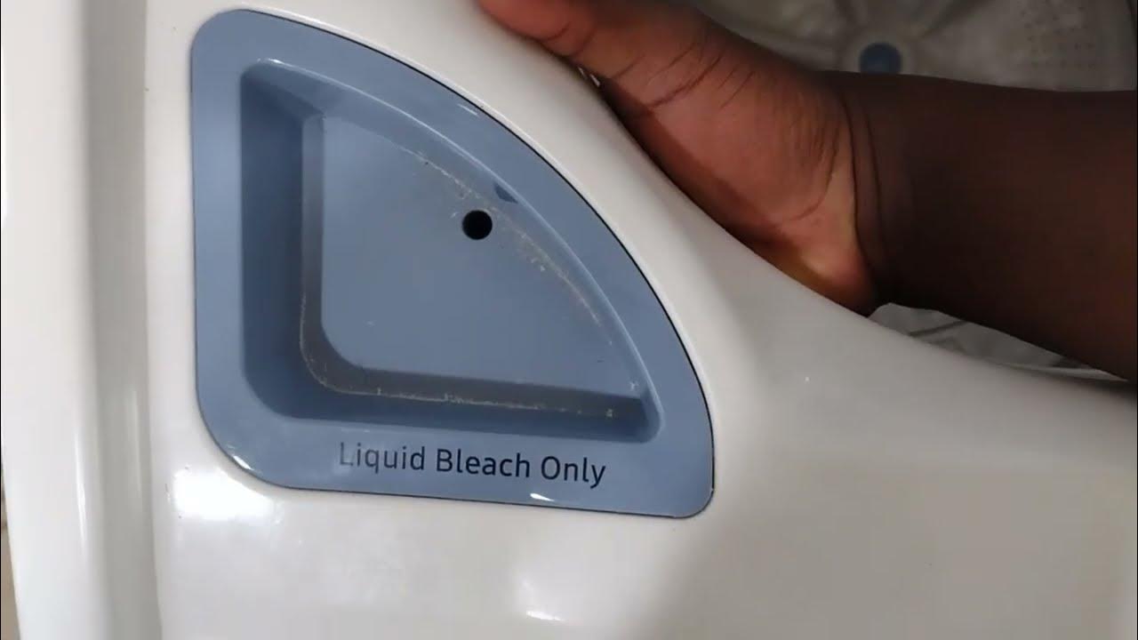 Remove Bleach Compartment on Samsung Washer YouTube