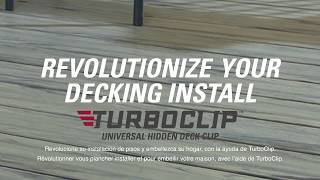 TurboClip - The Revolutionary Universal Hidden Deck Clip