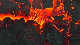 Drone Photographer Captures Mesmerizing Close-Up of Icelandic Lava Flow