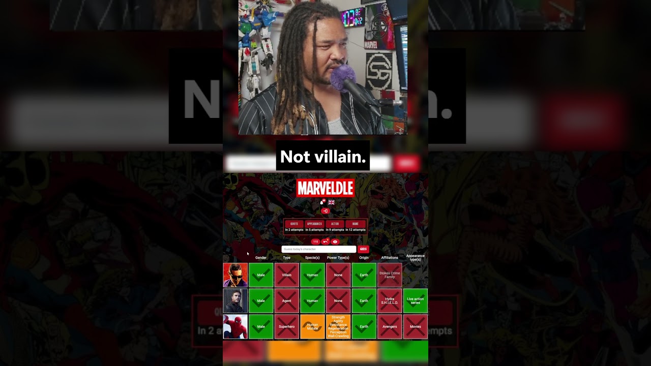 MCU Marveldle for Oct 21!