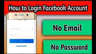 How to Login Any Facebook Account Without Knowing Email,Phone number And Password || 2020 Update||