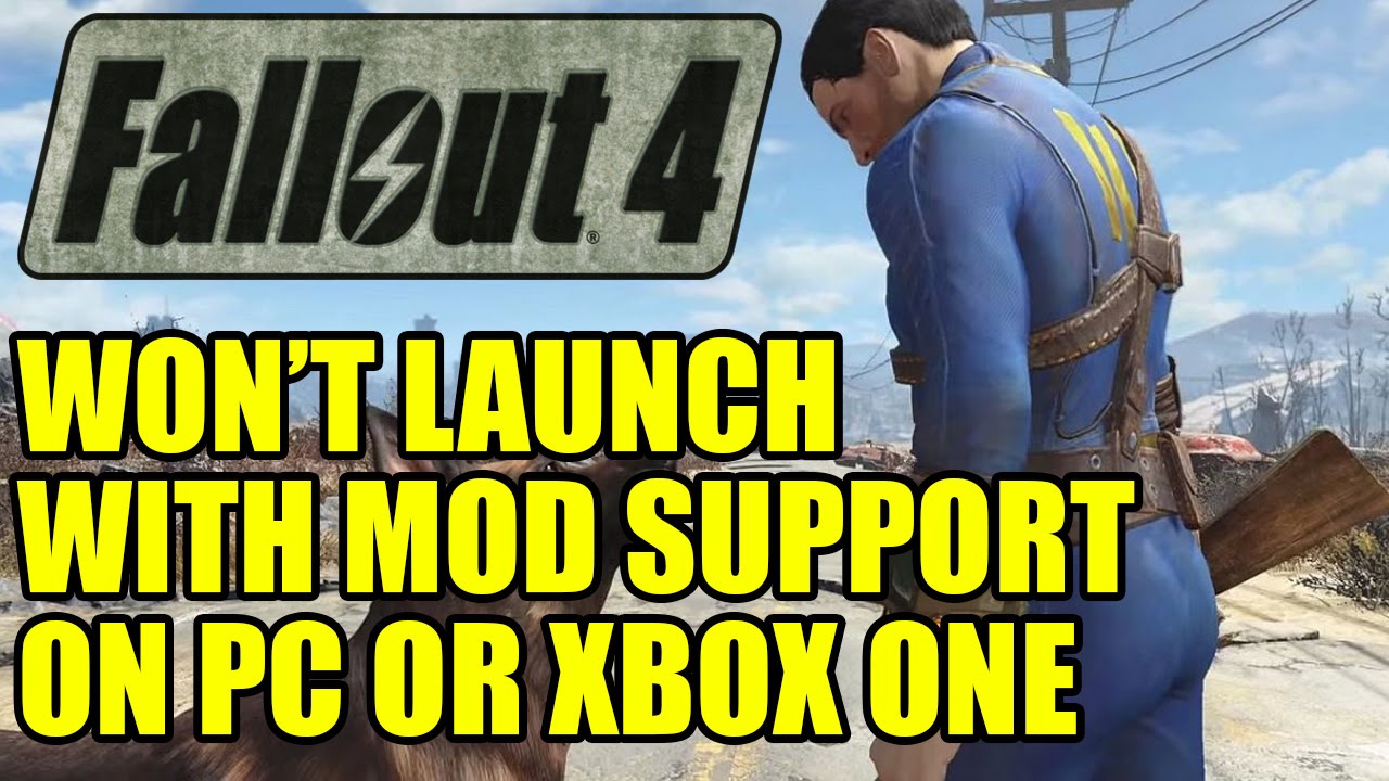 fallout 4 mods wont download xbox one