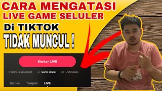 Cara mengatasi fitur Live Game Tiktok Tidak Muncul !? screenshot 4