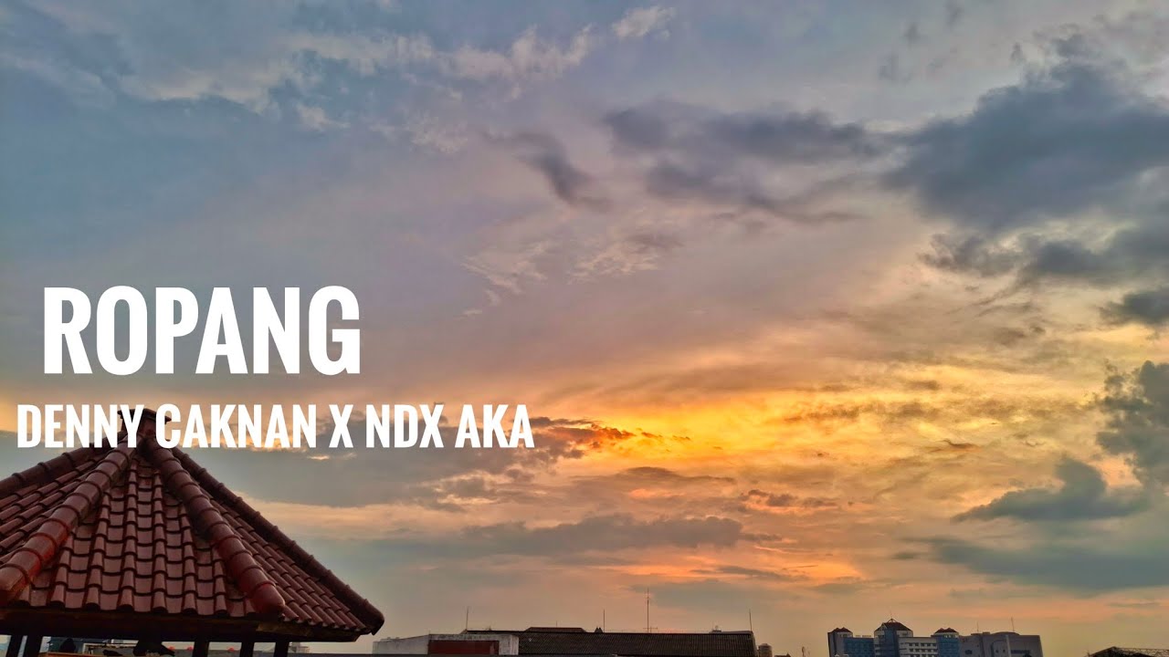 DENNY CAKNAN X NDX AKA - ROPANG ( lirik video )