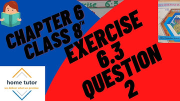 class 8th math exercise 6. 3 ,factorization question no 2   HOME TUTOR