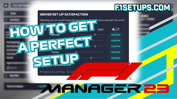 F1 Manager 23: How to get a Perfect Setup Guide