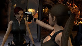 Tomb Raider - Underworld : Croft Manor destroyed and encountering with Lara&#39;s Doppelganger