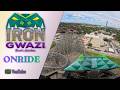 2D ULTRA WIDE VIEW ONRIDE POV @Iron Gwazi Buschgardens Florida 4K