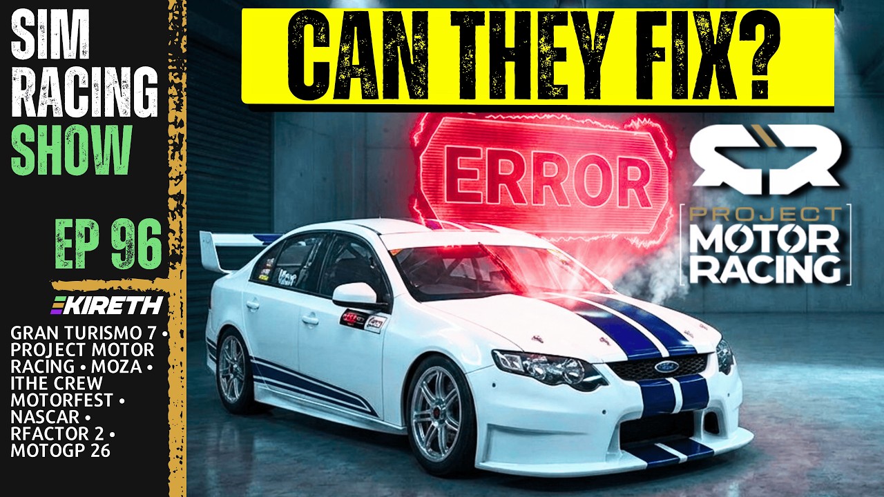 Project Motor Racing 2.0 Patch SAVES The Game? MOZA NEW Reveal (Sim Racing Show EP 96)