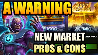A WARNING - New Summoner&#39;s Market Pros &amp; Cons Review - Marvel Contest Of Champions