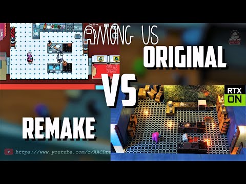 Among Us RTX On: Airship Map (Original vs Remake) - Among Us RTX On: Airship Map (Original vs Remake)