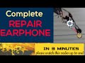 How to repair earphone | how to repair microphone | 100% working | at home online | #techrn