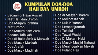 Kumpulan Doa-doa Haji dan Umroh, Lengkap dengan Arab dan Artinya #haji #doahaji