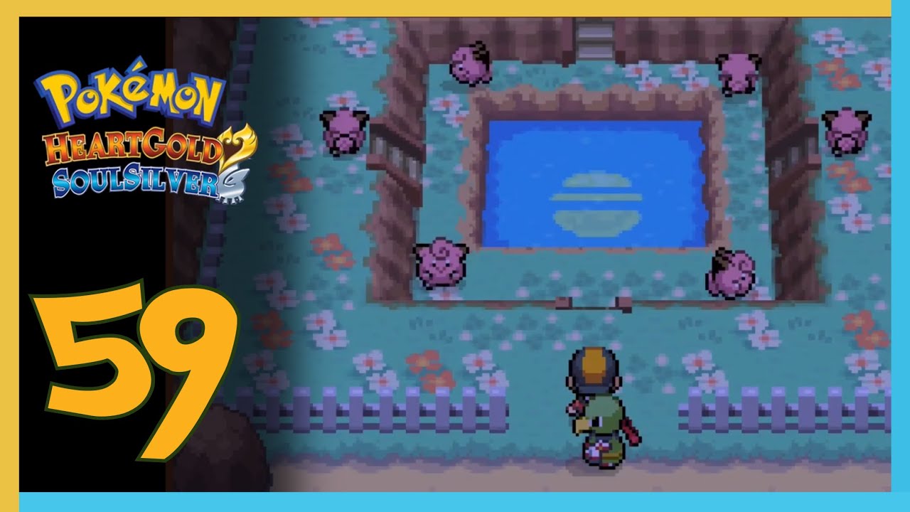 Прохождение Pokémon HeartGold и SoulSilver, часть 59 — Площадь горы Луны
