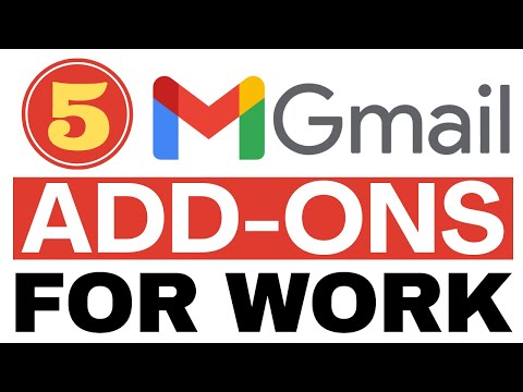 Top 5 Gmail Add-Ons for Work - track email responses, check Gmail without logging in