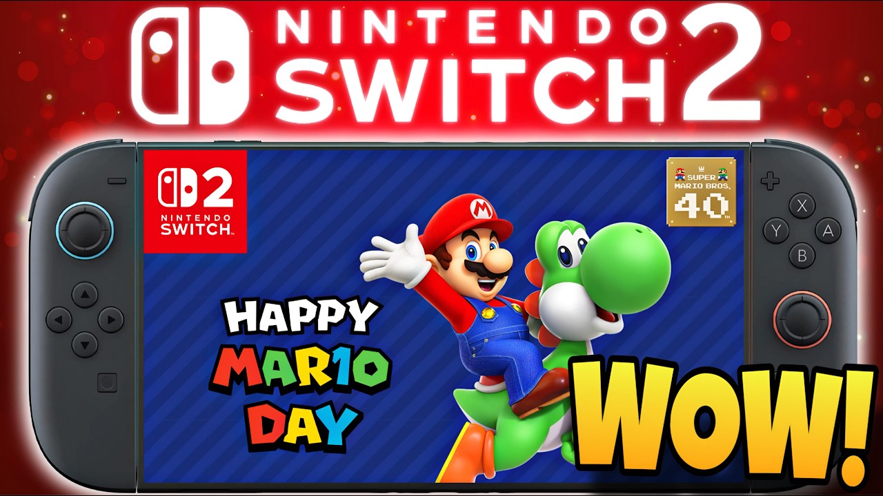 Nintendo Reveals NEW Mario Day 2026 Plans! + BIG Switch 2 Game Announcements Soon?