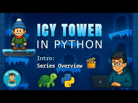 Series Overview: Build Icy Tower in Python with Turtle Graphics | (Beginner Tutorial Series)