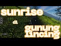 KEINDAHAN SUNRISE DI GUNUNG LINCING } roblox
