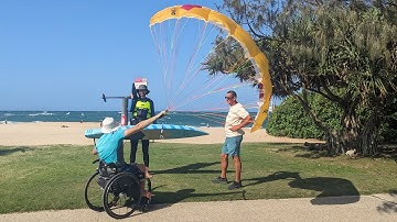 Flow D-wing 3.0m with wheelchair