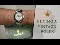 Buying my first Vintage Rolex, a birth year watch!